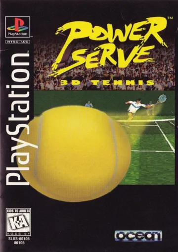 Power Serve 3D Tennis (US) box cover front